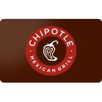 Karta Podarunkowa Chipotle 200 USD USA