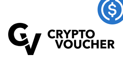 Crypto Voucher USDC gift card 10 USD