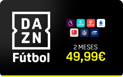 DAZN Prepaid Card Football 2 Months Spain