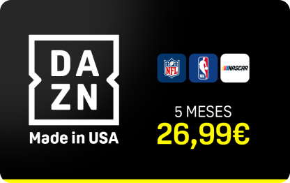 Tarjeta Prepago DAZN Made in USA - 5 Meses España