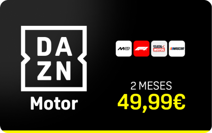 Tarjeta Prepago DAZN Motor - 2 Meses España