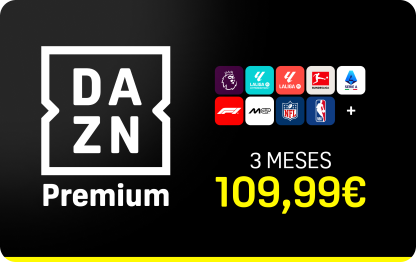 Tarjeta Prepago DAZN Premium - 3 Meses España
