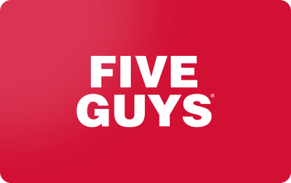 Five Guys Gift Cards 5 USD USA