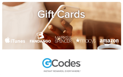 Karta Podarunkowa GCodes Retail 25 USD Global 