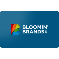 Tarjeta Regalo Bloomin Brands 200 USD Estados Unidos