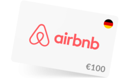 AirBnb Gift Card 100 EUR AirBnb Gift Card 100 EUR