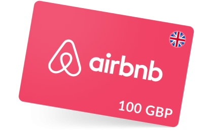 Airbnb Gift Card 100 GBP Airbnb Gift Card 100 GBP