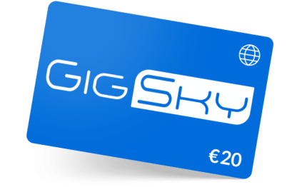 GigSky Gift Card 20 EUR