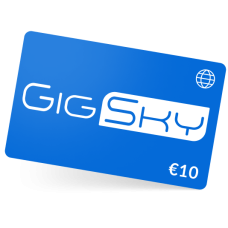 GigSky Gift Card 10 EUR