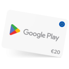 Tarjeta Regalo Google Play 20 EUR Europa