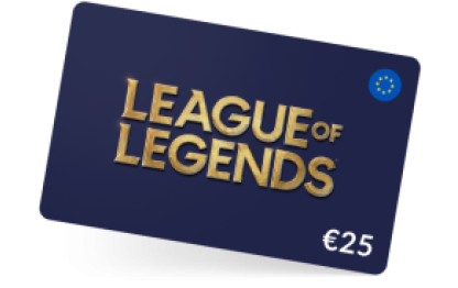 Tarjeta Regalo League of Legends 25 EUR Europa Tarjeta Regalo League of Legends 25 EUR Europa