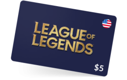 Tarjeta Regalo League of Legends Gift 5 USD Estados Unidos Tarjeta Regalo League of Legends Gift 5 USD Estados Unidos