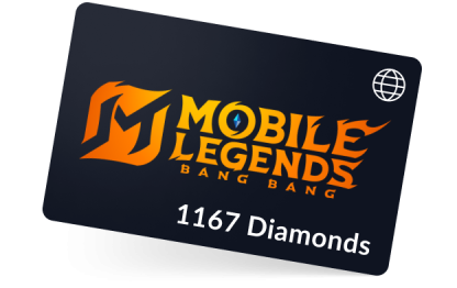 Mobile Legends 1167 Diamonds Mobile Legends 1167 Diamonds