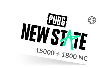 PUBG New State 15000 NC + bonus 1800 NC PUBG New State 15000 NC + bonus 1800 NC