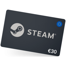 Tarjeta Regalo Steam 30 EUR Europa