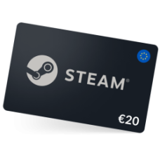 Tarjeta Regalo Steam 20 EUR Europa