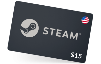 Steam Gift Card 15 USD Steam Gift Card 15 USD