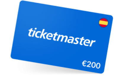 Ticketmaster Card 200 EUR Spain Ticketmaster Card 200 EUR Spain
