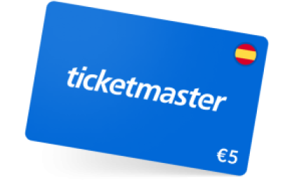 Tarjeta Regalo Ticketmaster 5 EUR España Tarjeta Regalo Ticketmaster 5 EUR España