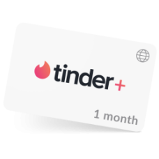 Tinder Plus 1 mes Global