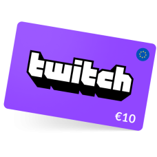 Tarjeta Regalo Twitch 10 EUR 