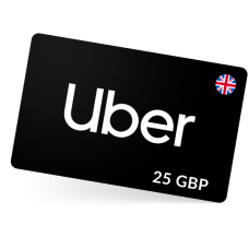 Uber Card 25 GBP