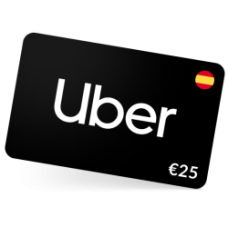 Tarjeta Regalo Uber 25 EUR España