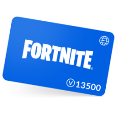 Fortnite 13500 V-Bucks Gift Card